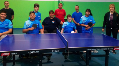 Tenis de Mesa Adaptado: atleta local convocado por el plantel nacional