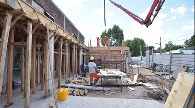 Barrio 9 de Julio: Construcción de núcleos sanitarios en la Escuela de Educación Técnica Nº2