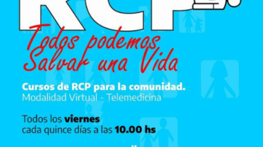 Vuelven los Cursos de RCP para la comunidad dictados por el Hospital El Cruce