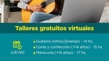Propuestas de talleres virtuales en los CICs