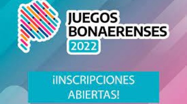 Comienza la inscripción de los juegos bonaerenses