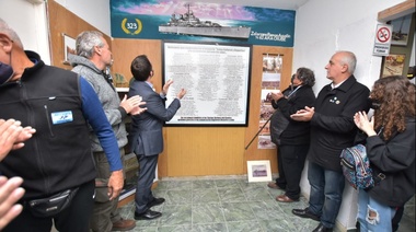 Malvinas, 40 años: Florencio Varela recordó el hundimiento del Crucero ARA General Belgrano