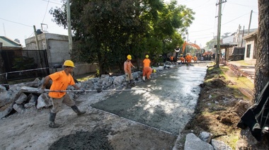 Avances de obras en el entorno del Hospital Zonal General de Agudos “Mi Pueblo”
