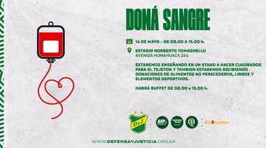 Defensa y Justicia realiza una nueva jornada de donación de sangre