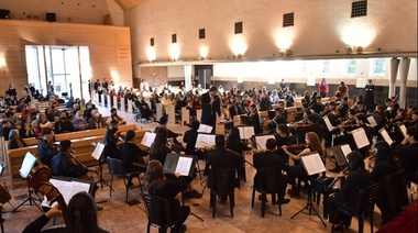 La Orquesta Sinfónica Municipal brilló en el Santuario Schöenstatt