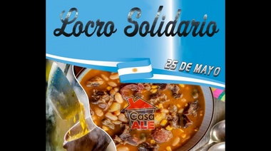 Locro solidario del 25 de mayo en Florencio Varela