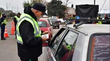 Se realizó operativo de control vehicular en el barrio Km. 26700