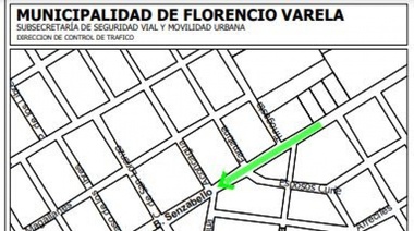 Tránsito interrumpido por obras en el barrio Monte Cudine