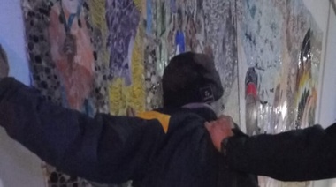 Cámaras de seguridad permitieron la aprehensión de un sujeto