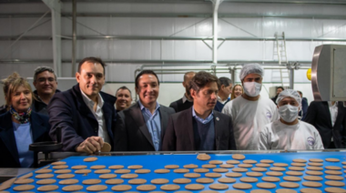 Alfajores y chocolates "Togi" es la nueva empresa instalada en el Parque Industrial de Florencio Varela