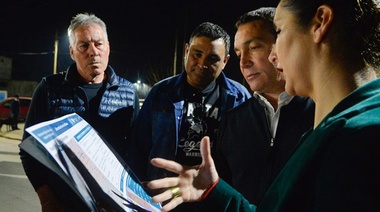 Nuevo parque lumínico full LED en Villa Mónica Nueva