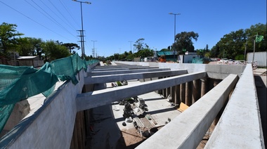 Avances en la construcción del paso bajo nivel en Camino Touring Club