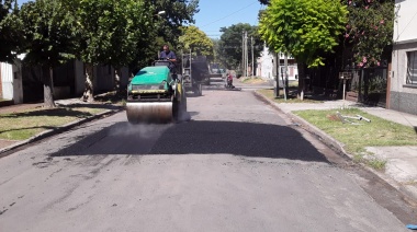 Avances de obras viales en El Rocío y Villa Argentina