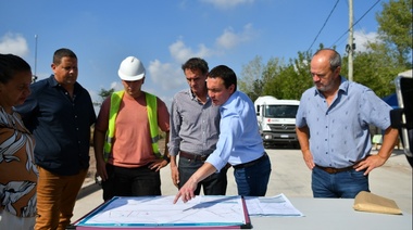 Andrés Watson y Gabriel Katopodis verificaron avances en importantes obras de infraestructura para Florencio Varela