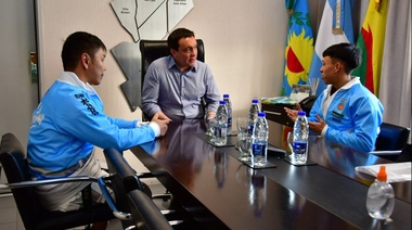 Florencio Varela en el Mundial de Karate 2023