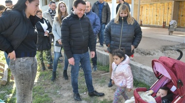 Avances en la construcción del Centro de Desarrollo Infantil en El Tropezón