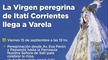 La Virgen de Itatí llega a Florencio Varela