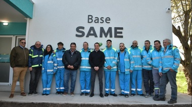 Inversión en Salud: Watson inauguró la nueva Base SAME en La Capilla