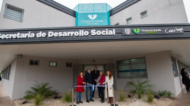 Andrés Watson inauguró la primera etapa en la renovación edilicia de la Secretaría de Desarrollo Social