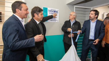 Inversión en Salud: Watson y Kicillof inauguraron el Centro de Atención Primaria en La Esmeralda