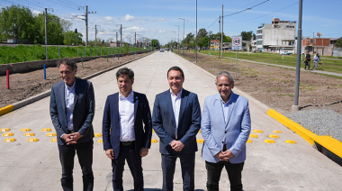 Nuevos asfaltos en Villa Argentina