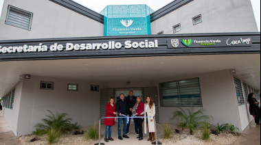 Andrés Watson inauguró la primera etapa en la renovación edilicia de la Secretaría de Desarrollo Social