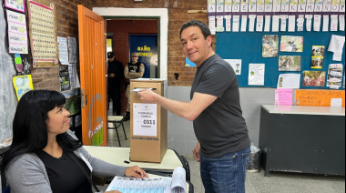 Elecciones Legislativas Nacionales 2025: Andrés Watson emitió su voto